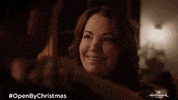 Erica Durance Kiss GIF by Hallmark Channel