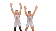 Basketball Celebrating Sticker by cbzentro