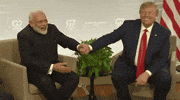 donald trump slap narendra modi GIF
