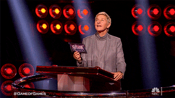 Game Of Games Ellen GIF by NBC