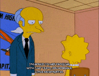 interested lisa simpson GIF