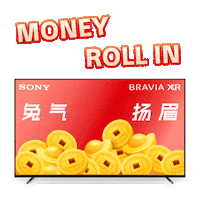 sonymyofficial money cny sony chinesenewyear Sticker