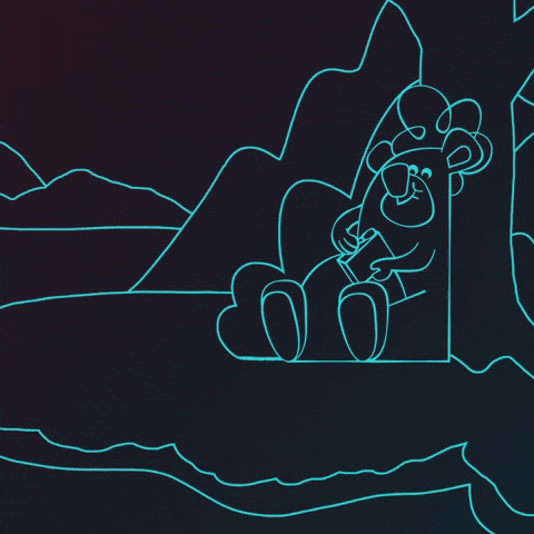 przetwor animation fail bear adventure GIF