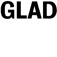 Glad Sticker by Gold Lunchbox