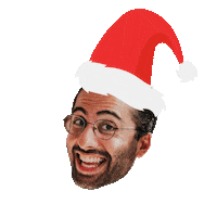 derknet christmas weihnachten santa claus omar Sticker