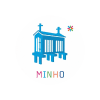 esnminho portugal minho esn Braga Sticker