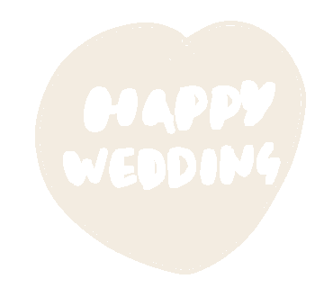 Happy Wedding Sticker