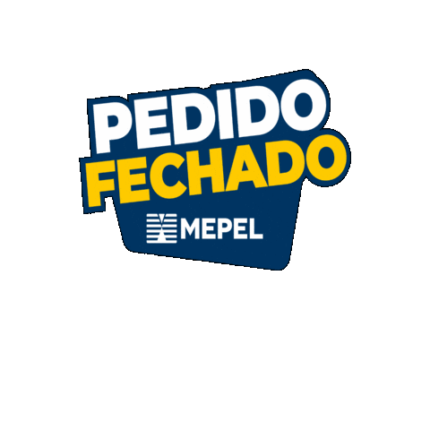 mepelequipamentos giphygifmaker mepel pedidofechado pedidomepel Sticker