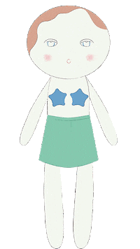 CASAOJAL diy doll sewing sew Sticker