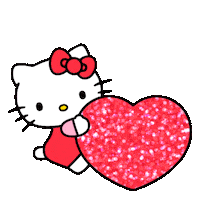 Hello Kitty Sticker by Sanrio Korea