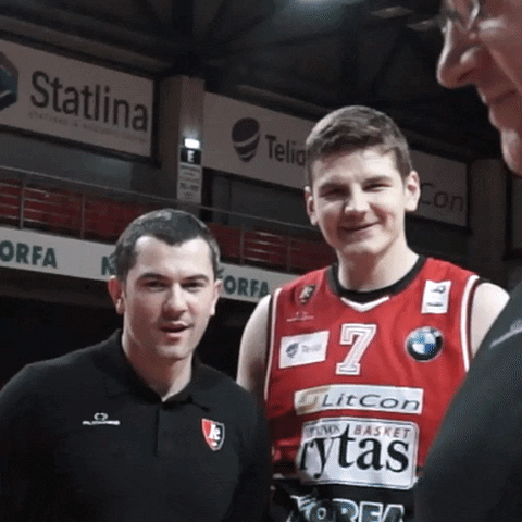jimmy baron what GIF by BC Lietuvos Rytas