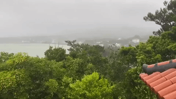 Thousands Lose Power as Powerful Typhoon Blows Through Okinawa
