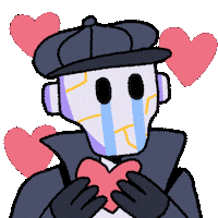 Shoot From The Hip Sticker by Eliott Bulpett