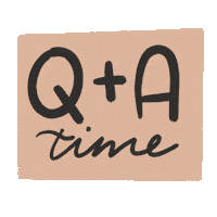 Q And A Boho Sticker