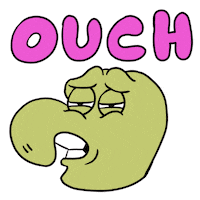 Dinosaur Mean Sticker by Luigi Segre