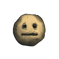 Emoji Straight Face Sticker