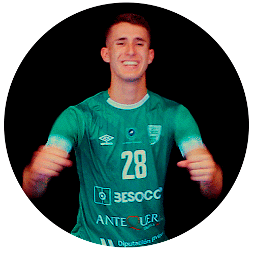 Futsal Celebrating Sticker by BeSoccer CD UMA Antequera