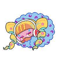 SparklesMagicalMarket chill lazy sparkles cozy Sticker