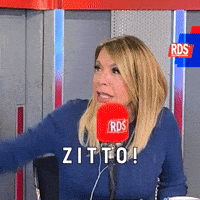 Anna Pettinelli Radio GIF by RDS 100% Grandi Successi