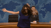 tina fey goodbye GIF by Saturday Night Live