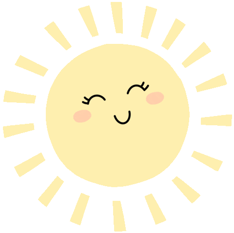 Labullezen giphyupload sunshine joie soleil Sticker