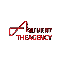 theagencyslc the agency the agency salt lake city the agency slc the agency utah Sticker