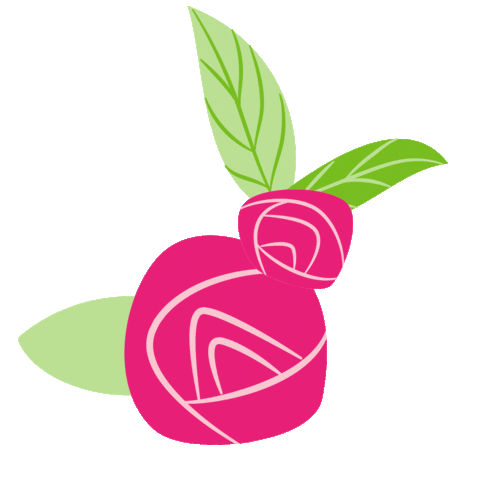 Rose Sticker by drinkwildwonder