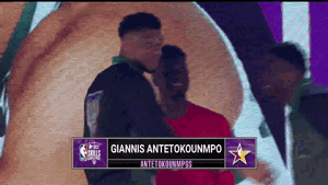 Giannis Antetokounmpo Sport GIF by NBA