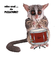 nikoand_official monkey 猿 bushbaby ニコアンド Sticker