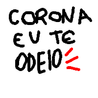 Corona Virus Sticker
