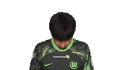 Look Up Vfl Wolfsburg Sticker by Bundesliga