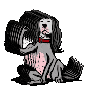 Dog Petlovers Sticker by Petsochic