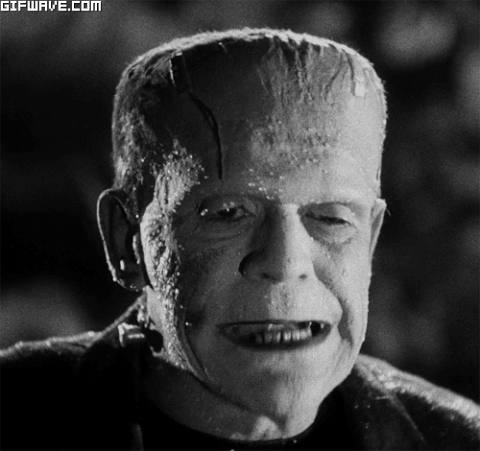 boris karloff frankenstein GIF