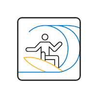 Summer Olympics Wave Sticker by SportsManias