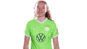 Happy Football Sticker by VfL Wolfsburg