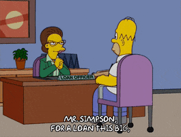 lecturing homer simpson GIF