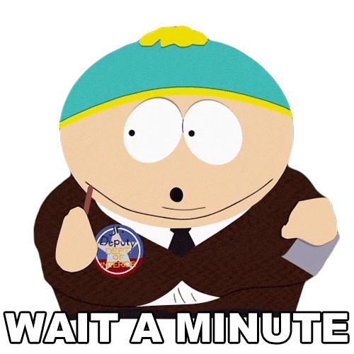 Eric Cartman Waiting Sticker by South Park