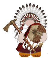 Native American Gnome Sticker