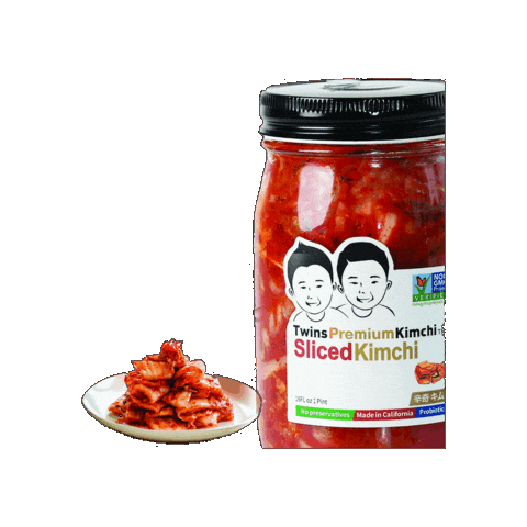 Vegan Korean Sticker by Twins Premium Kimchi