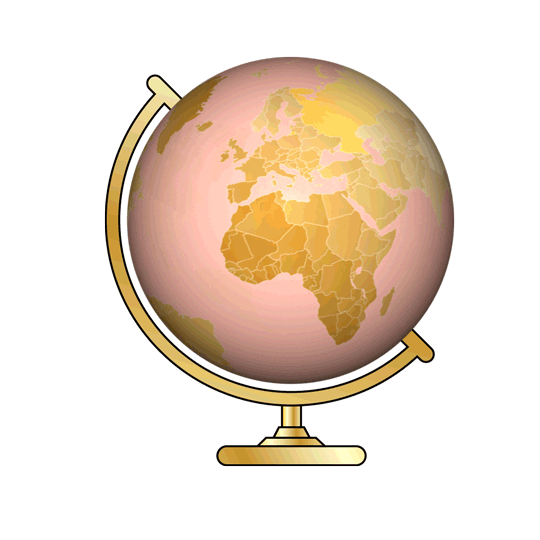 World Sticker by Cascar Studio