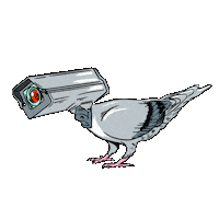 Pecking Big Brother Sticker by EYEYAH!