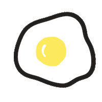Egg White Sticker by Cloud Cosmetics