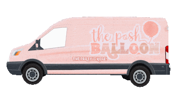 ThePoshBalloon posh the party is here poshparty party with posh Sticker