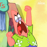 Patrick Star Nickelodeon GIF by SpongeBob SquarePants