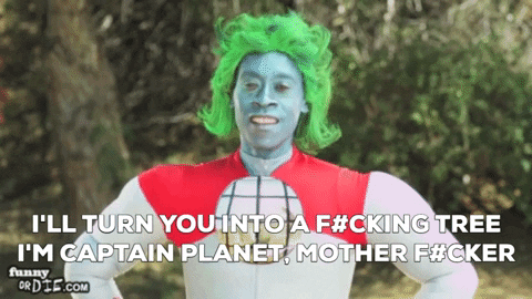 ackthbbft giphygifmaker tree planet captain GIF