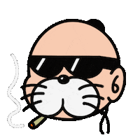 Sunglasses Hiphop Sticker