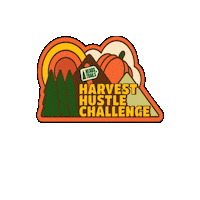 headsortrails hot run running challenge Sticker
