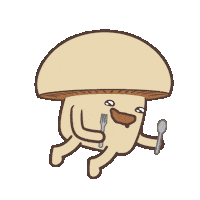 Hungry Food Sticker by mushroommovie
