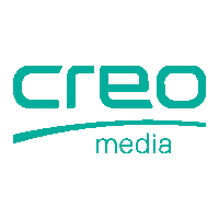 creomedia logo colorful creolove creo-media Sticker