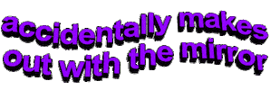 3d accidentally makes out Sticker by AnimatedText